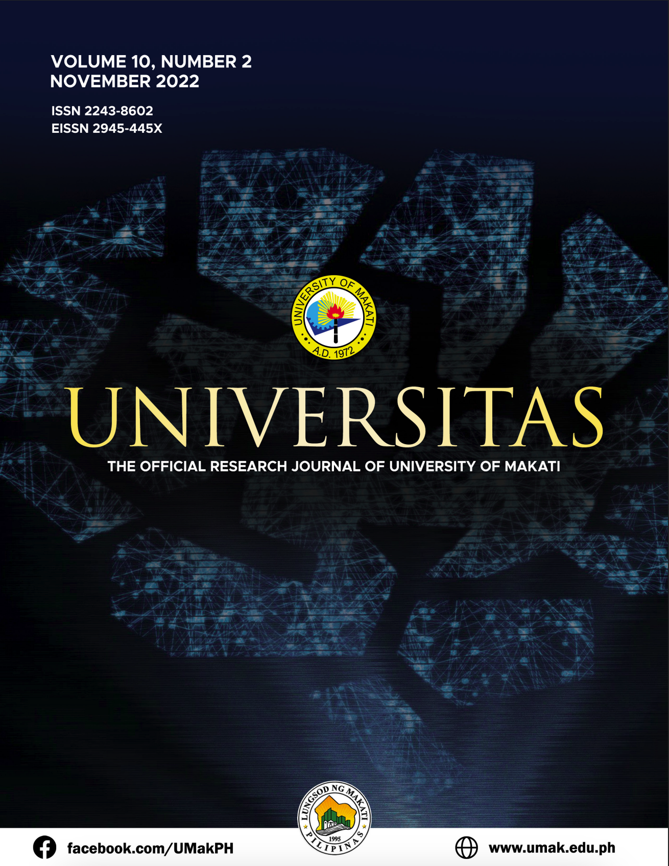 					View Vol. 10 No. 2 (2022): Universitas: Official Journal of the University of Makati
				